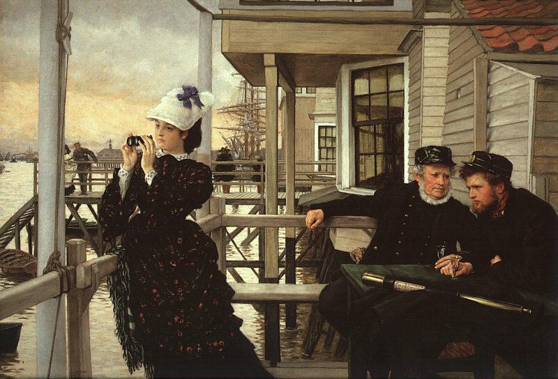 James Tissot The Captain's Daughter oil painting image